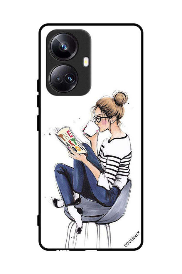 غطاء حماية لهاتف Realme 10 Pro Plus - قراءة كتاب الفن