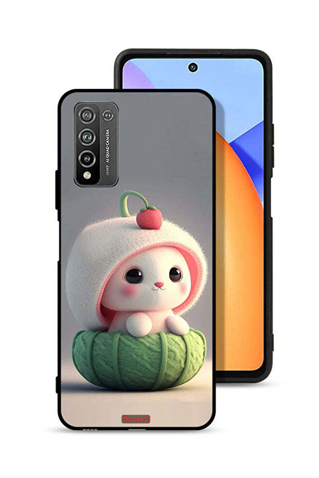 غطاء حماية لهاتف Honor 10X Lite على شكل أرنب صغير لطيف