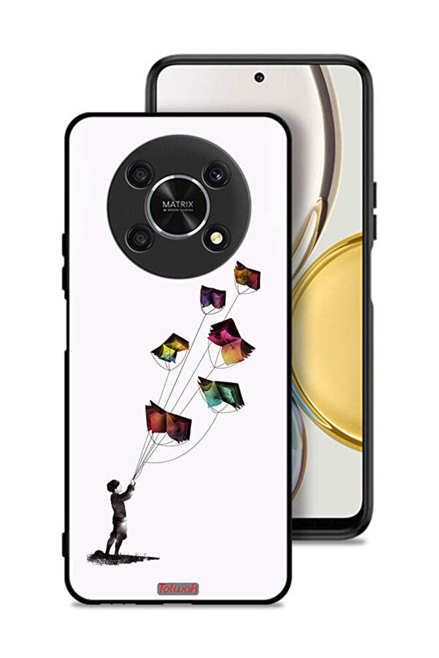 غطاء حماية Honor X9 5G بتصميم طائرات ورقية