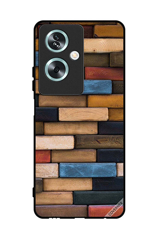 غطاء حماية خشبي لهاتف Oppo A79