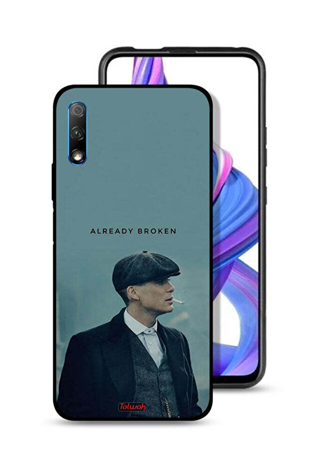 غطاء حماية لهاتف Honor 9X (الصين) مكسور بالفعل