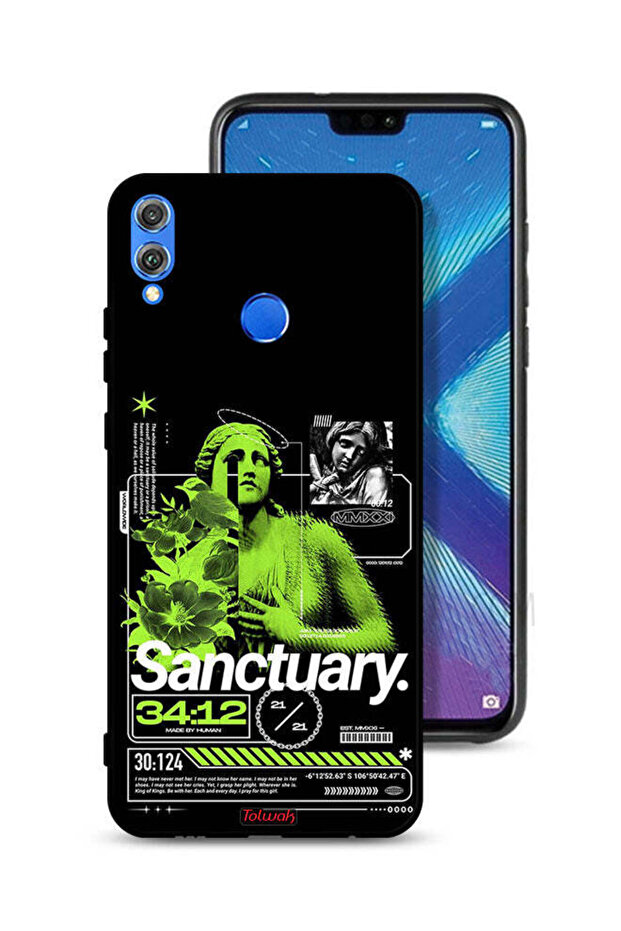 Honor 8X Protective Case Cover Sanctuary