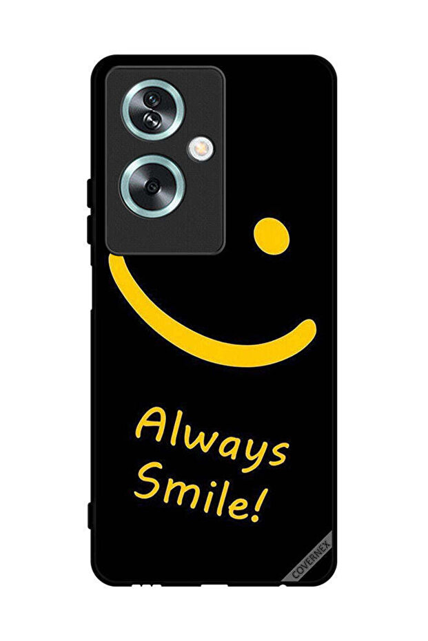 غطاء حماية لهاتف Oppo A2 Always Smile