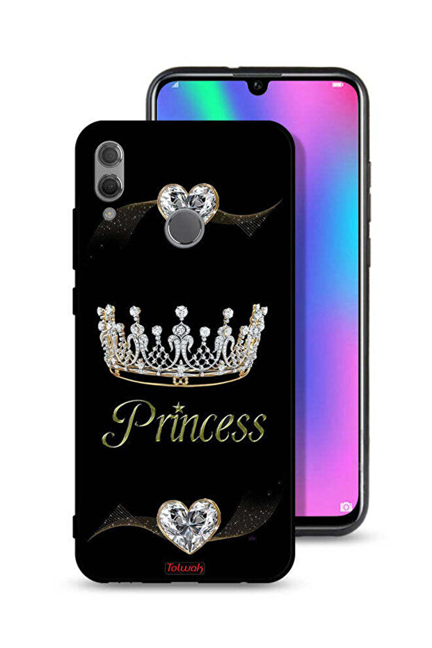 غطاء حماية لهاتف Honor 10 Lite بتصميم الأميرة