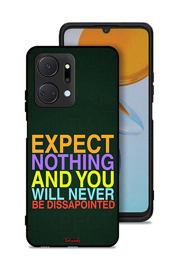 Honor X7a Protective Case Cover Expect Nothing And You Will Never Be Disappointed