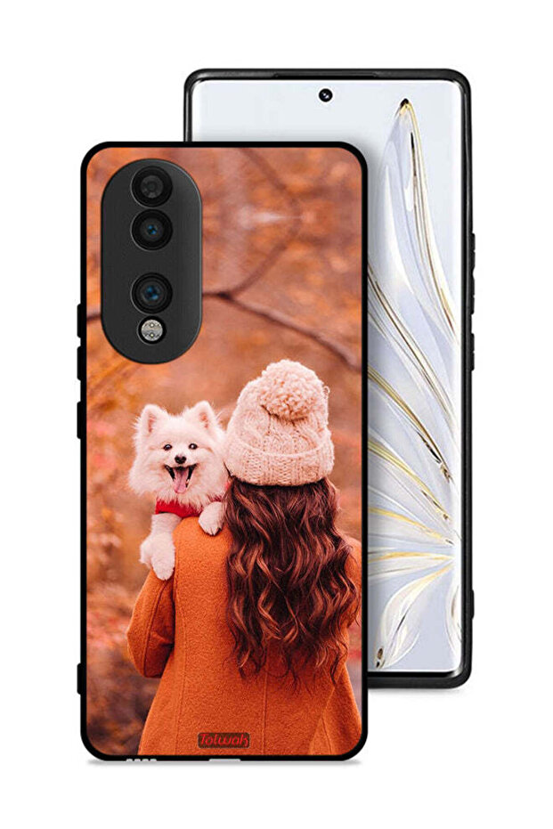 غطاء حماية لهاتف Honor 70 يحمل جروًا