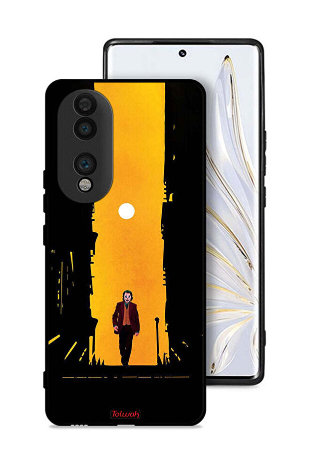 غطاء حماية لهاتف Honor 70 بتصميم جوكر، عمل فني رقمي تجريدي
