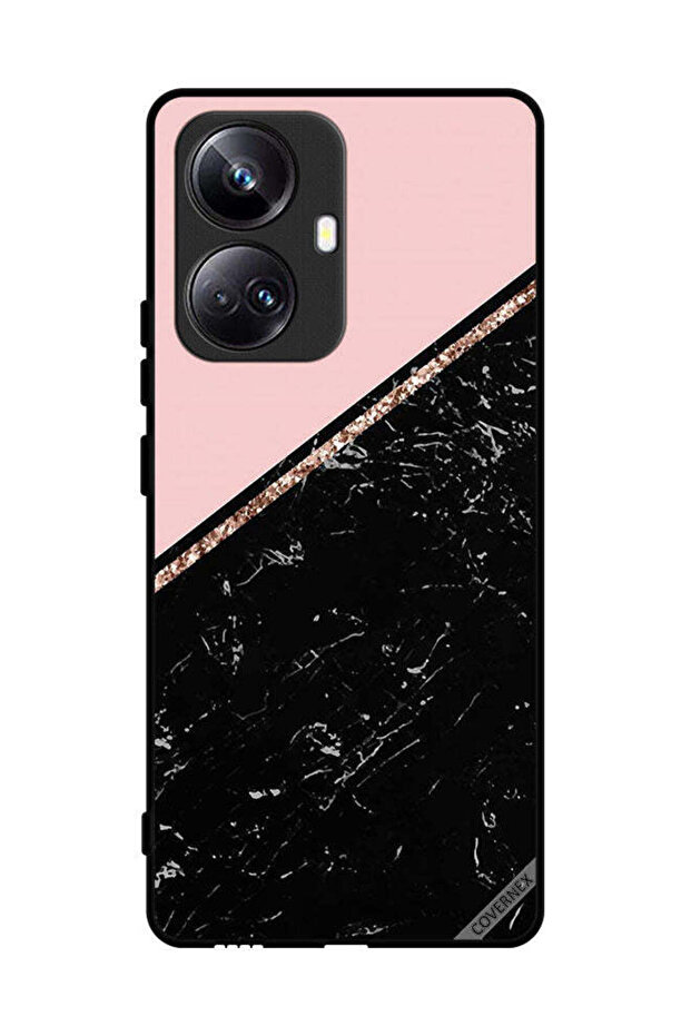 غطاء حماية لهاتف Realme 10 Pro Plus بنمط رخامي