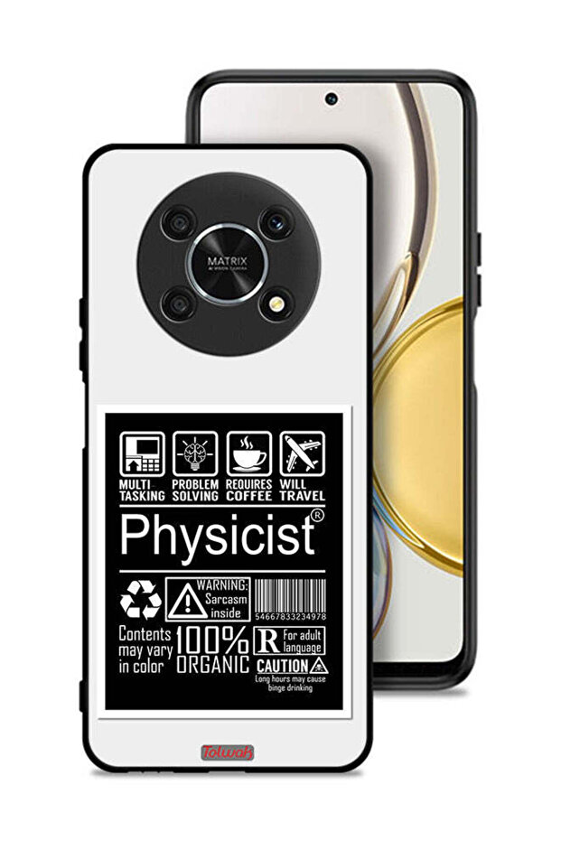 غطاء حماية لهاتف Honor X9 5G بملصق فيزيائي