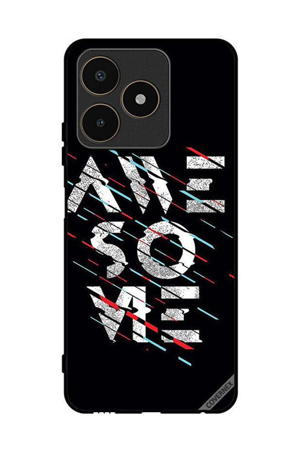 غطاء حماية لهاتف Realme C53 بخط عربي رائع