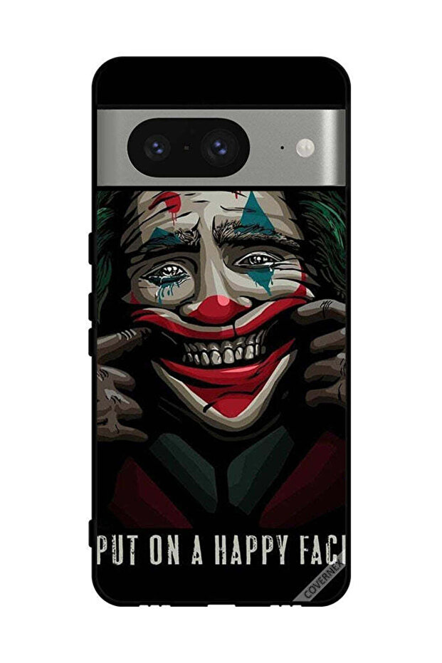 غطاء حماية لهاتف Google Pixel 8 بوجه سعيد