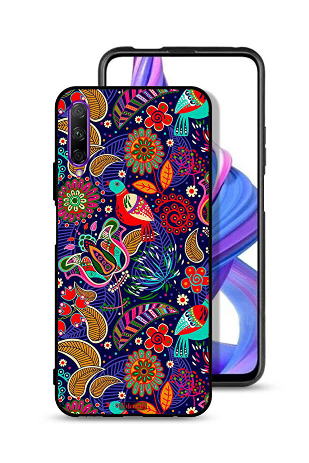 Honor 9X Pro Protective Case Cover Birds And Floral Pattern