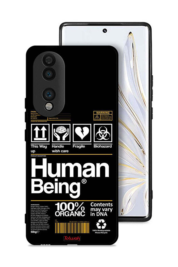 غطاء حماية لهاتف Honor 70 - ملصق إنسان