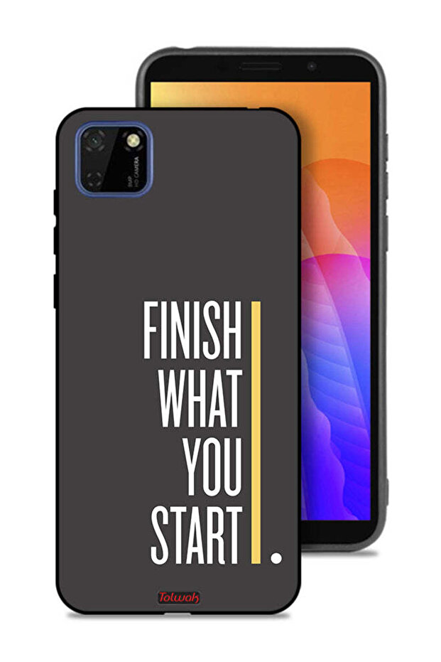 Huawei Y5p Protective Case Cover Finish What You Start