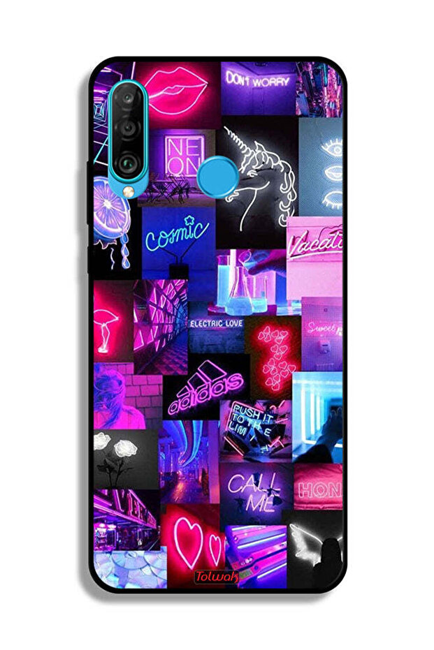 غطاء حماية لهاتف هواوي نوفا 4e برسومات كرتونية - 2