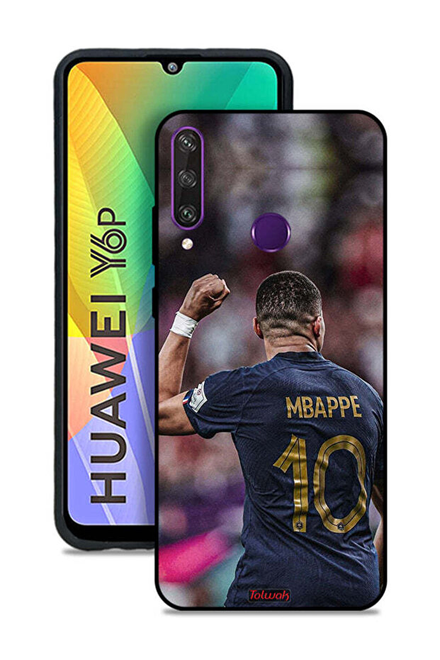 غطاء حماية لهاتف هواوي Y6p بتصميم مبابي 10