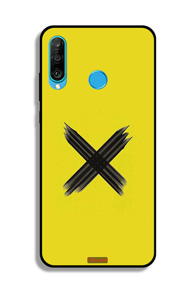 غطاء حماية لهاتف هواوي نوفا 4e بنمط X - 2