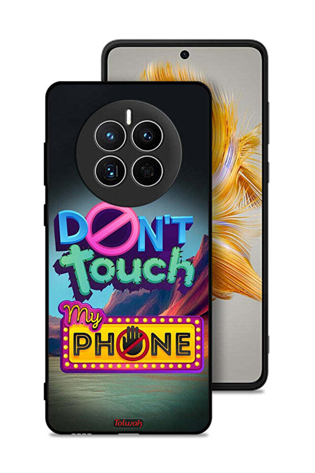 Huawei Mate 50 Protective Case Cover Do Not Touch My Phone