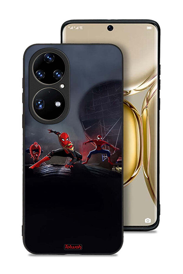 Huawei P50 Pro Protective Case Cover Three Spiders