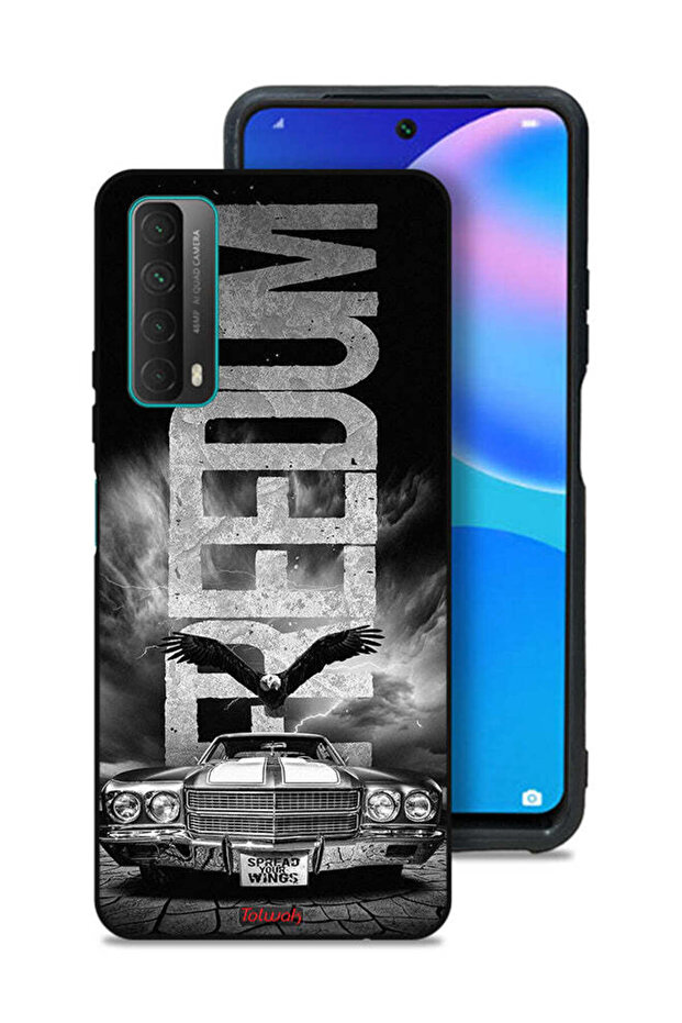 Huawei Y7a Protective Case Cover Freedom Art