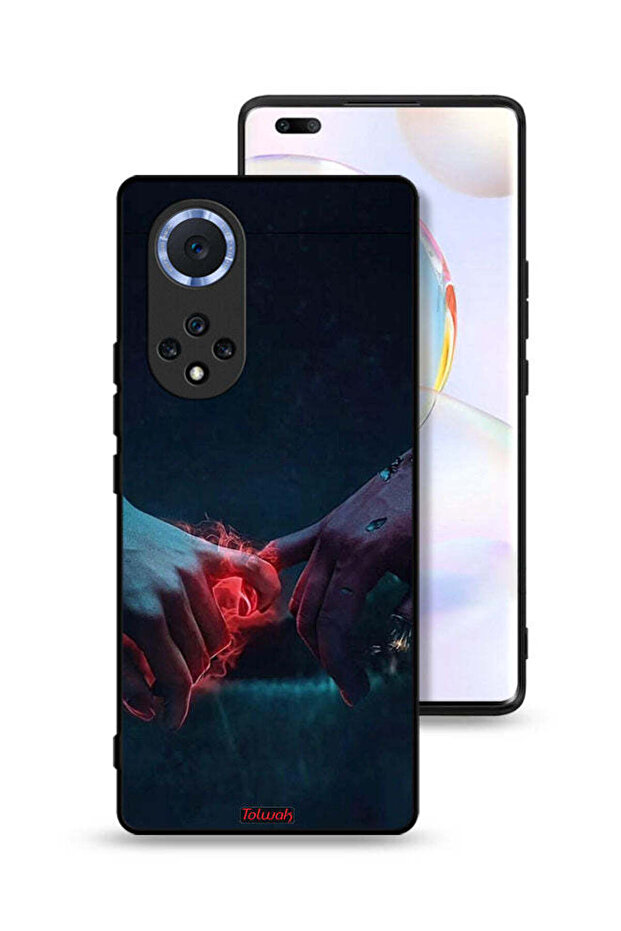 غطاء حماية لهاتف Honor 50 Pro بتصميم "أيدي محترقة"