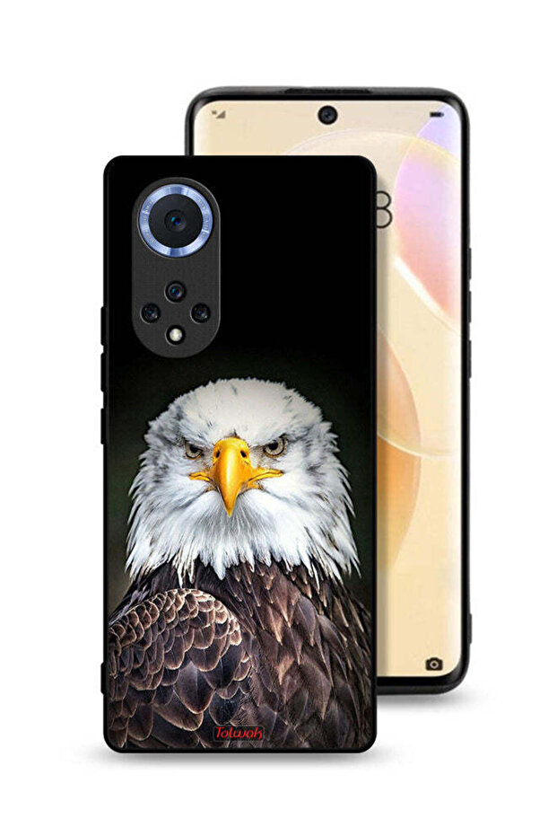 غطاء حماية لهاتف هواوي نوفا 9 بتصميم نسر - 1