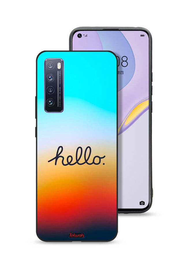 Huawei nova 7 5G Protective Case Cover Hello