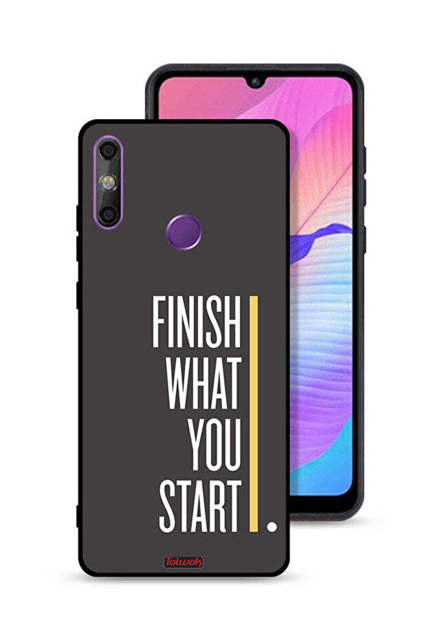 Huawei Enjoy 20e Protective Case Cover Finish What You Start