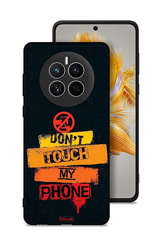 Huawei Mate 50 Protective Case Cover Do Not Touch My Phone