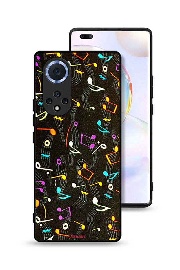 Huawei nova 9 Pro Protective Case Cover Music Fabric Pattern