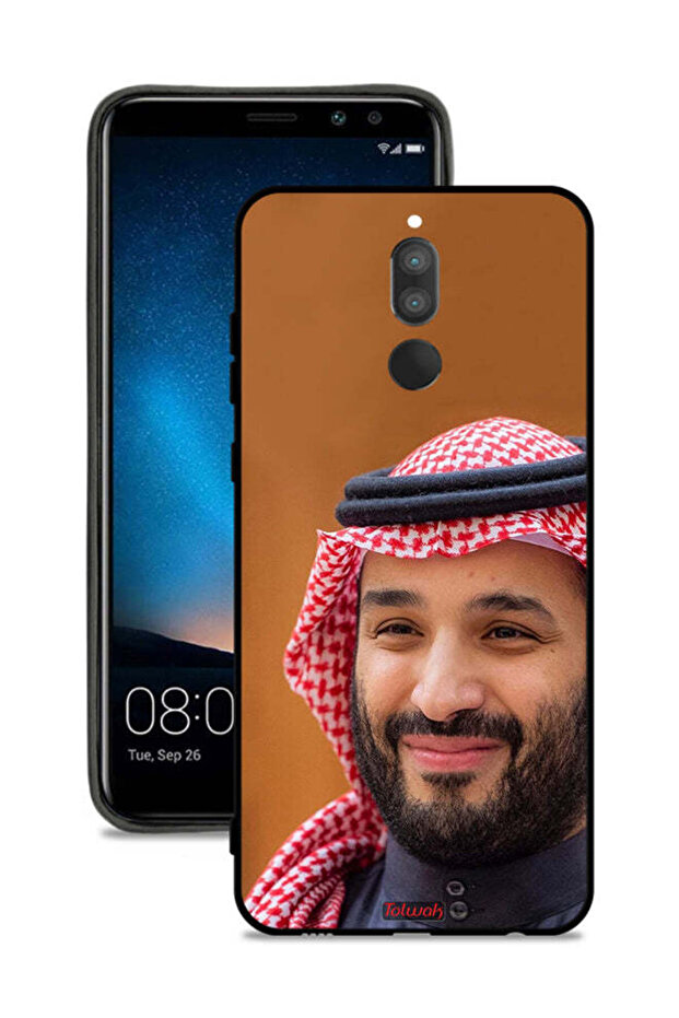 غطاء حماية لهاتف هواوي ميت 10 لايت محمد بن سلمان