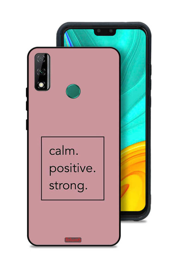 Huawei Y8s Protective Case Cover Calm Positive Strong