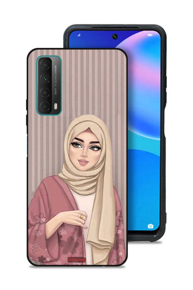 Huawei P smart (2021) Protective Case Cover Hijab Girl Art