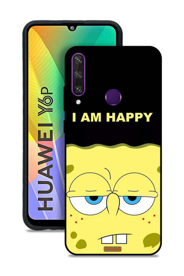 Huawei Y6p Protective Case Cover I Am Happy