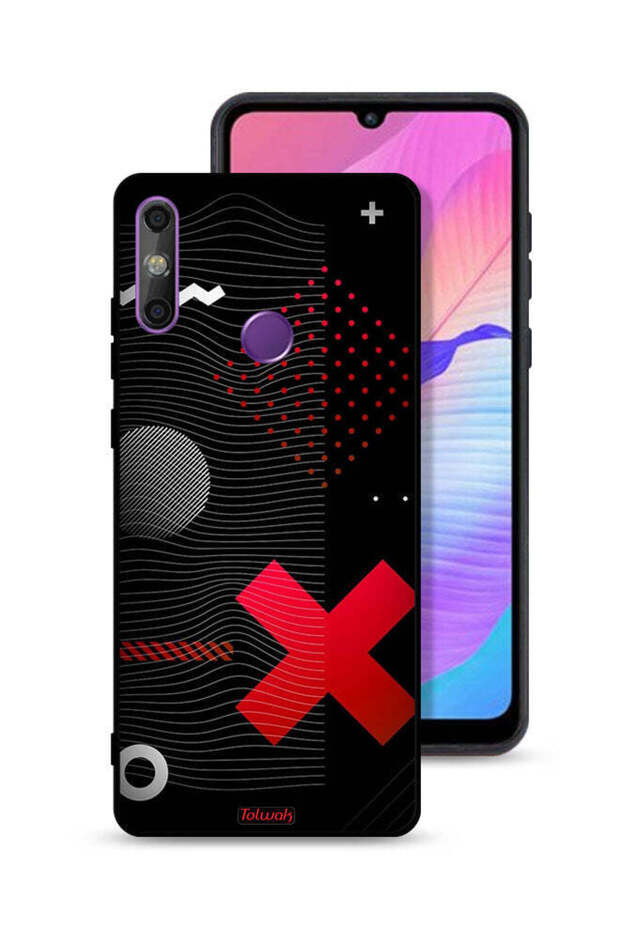 Huawei Enjoy 20e Protective Case Cover Cross Sign