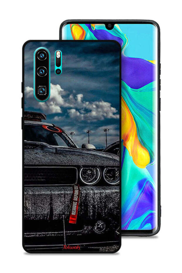 غطاء حماية لهاتف Huawei P30 Pro، قم بإزالته قبل القيادة