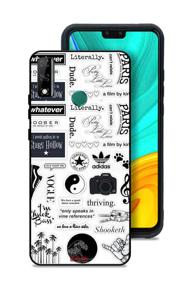 غطاء الحماية لهاتف Huawei Y8s يتحدث فقط