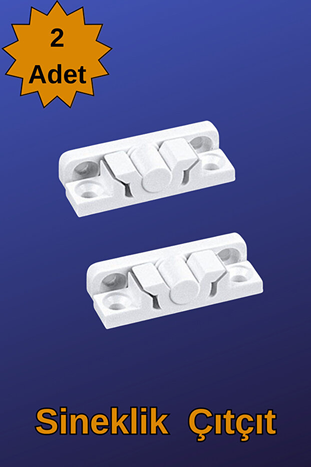 2 ADET Pvc Pimapen Sineklik Çıtçıt ve Kiliti Çarpma - 1