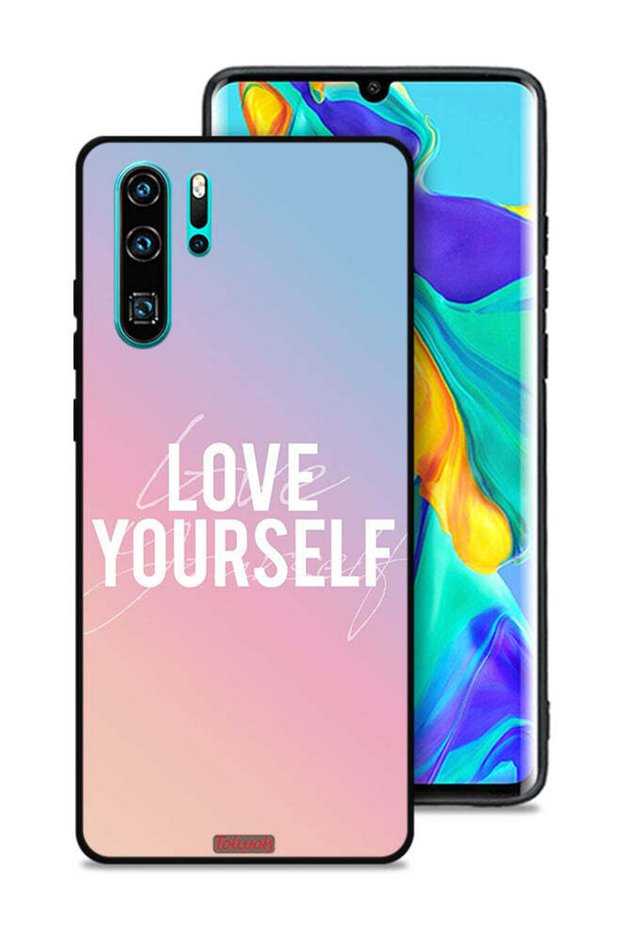 غطاء حماية لهاتف هواوي P30 Pro - أحب نفسك