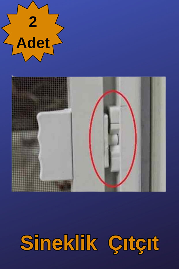 2 ADET Pvc Pimapen Sineklik Çıtçıt ve Kiliti Çarpma - 2