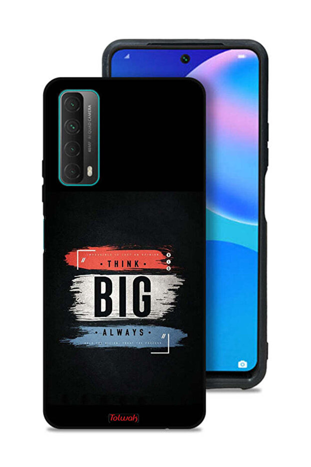 غطاء حماية لهاتف Huawei Y7a - فكر دائمًا بشكل كبير