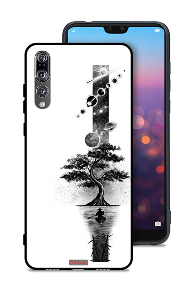 Huawei P20 Pro Protective Case Cover Earth Space Art