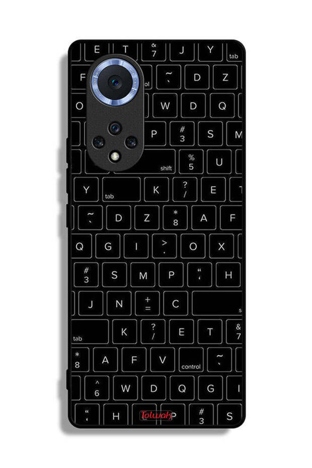 غطاء حماية لهاتف هواوي نوفا 9 بنمط مفاتيح لوحة المفاتيح العشوائية - 2