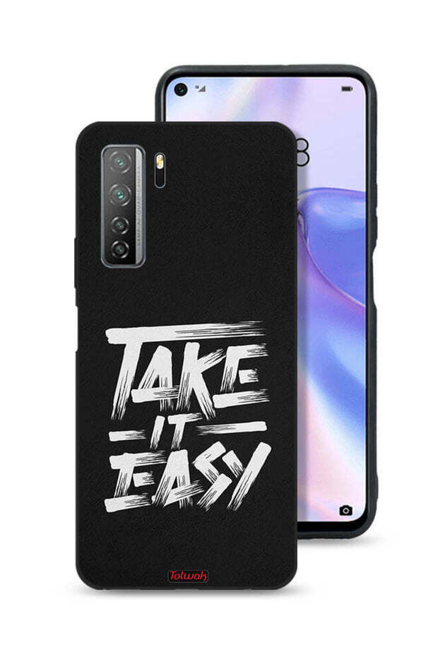 غطاء حماية لهاتف هواوي P40 لايت 5G - Take It Easy