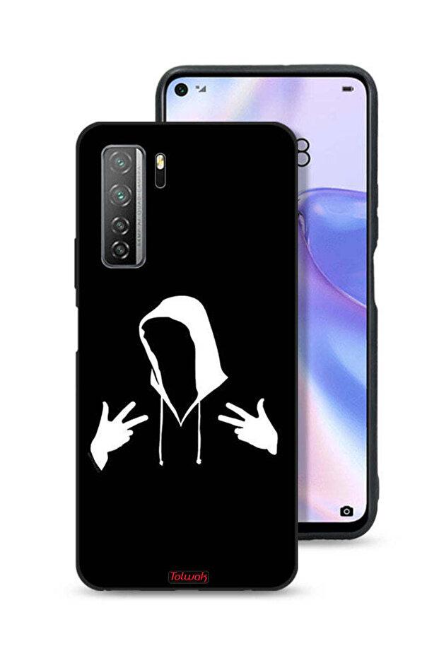 غطاء حماية لهاتف هواوي P40 لايت 5G هذا أنا