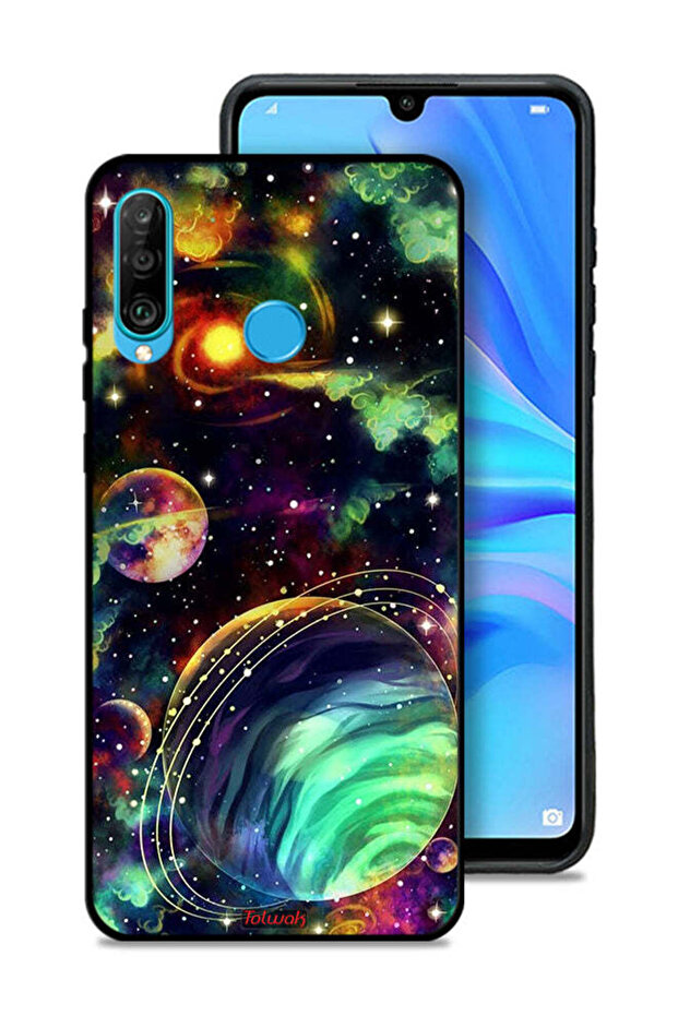 غطاء حماية لهاتف هواوي نوفا 4e - كواكب - 1