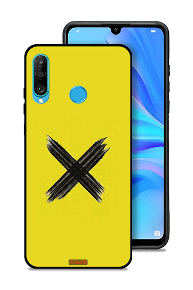 غطاء حماية لهاتف هواوي نوفا 4e بنمط X - 1