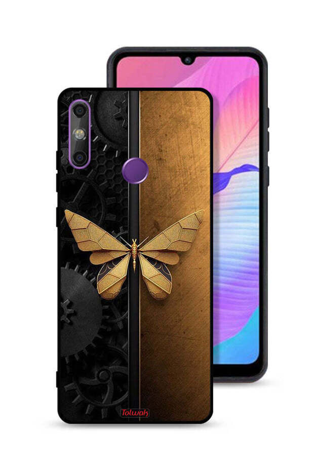 Huawei Enjoy 20e Protective Case Cover Steel Butterfly
