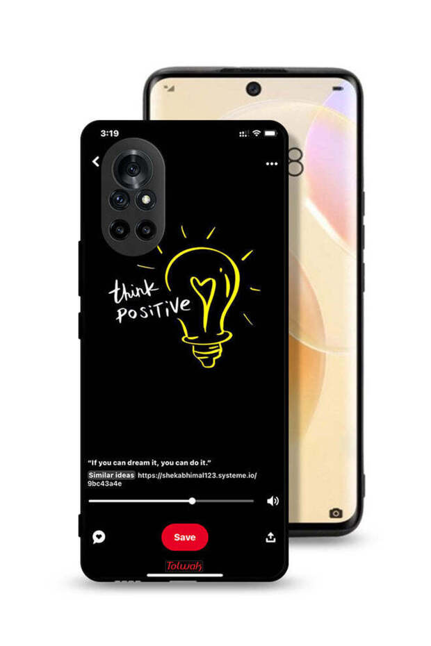 Huawei nova 8 Protective Case Cover Think Positive