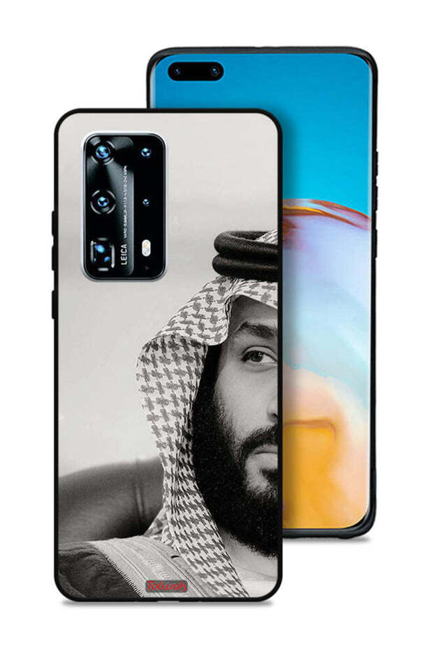 غطاء حماية هواوي بي 40 برو بلس 5G محمد بن سلمان